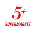 5+ supermarket logo